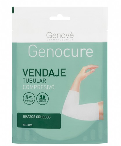 Genocure Vendaje Tubular Compresivo Brazos Gruesos Ref.30