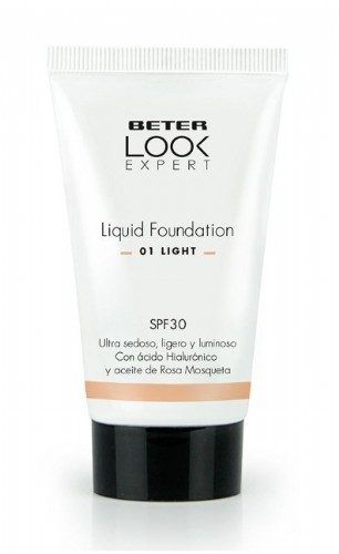 BETER Maquillaje Liquid Foundation Tono 01 Light