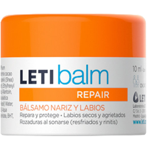LETIbalm Pediátrico Bálsamo Reparador Nariz y Labios (10 ml)