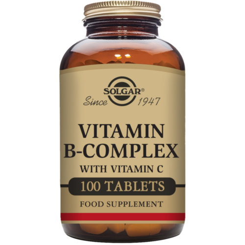 Solgar vitamina b complex con vit c 100 comprimidos