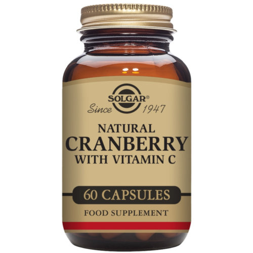 Solgar arandano rojo con vitamina c 60 capsulas vegetales