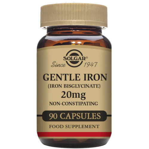 Solgar hierro gentle 90 capsulas vegetales