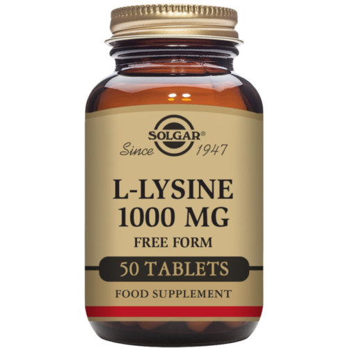 Solgar L-Lisina 1000 mg 50 Comprimidos