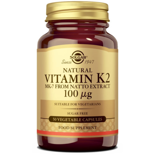 Solgar vitamina k2  100 microgramos 50 capsulas vegetales