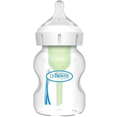 Dr. Brown’s Natural Flow Options Biberón de Boca Ancha (270 ml)