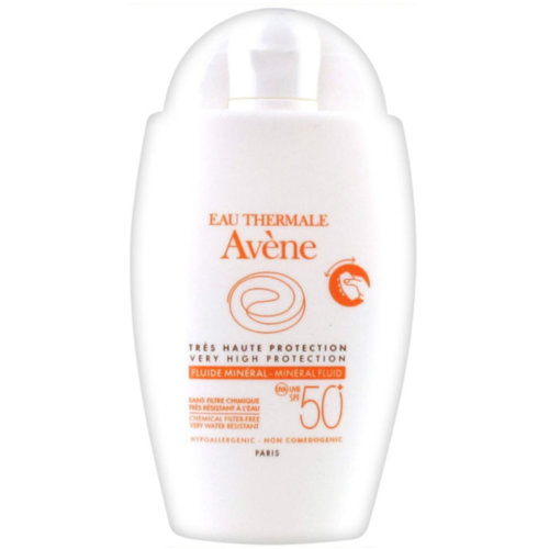 Avene fluido mineral spf 50+ (1 envase 40 ml)