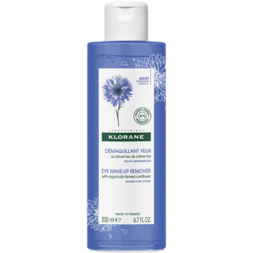 Klorane Loción Floral Desmaquillante de Ojos al Aciano Calmante 200 ml)