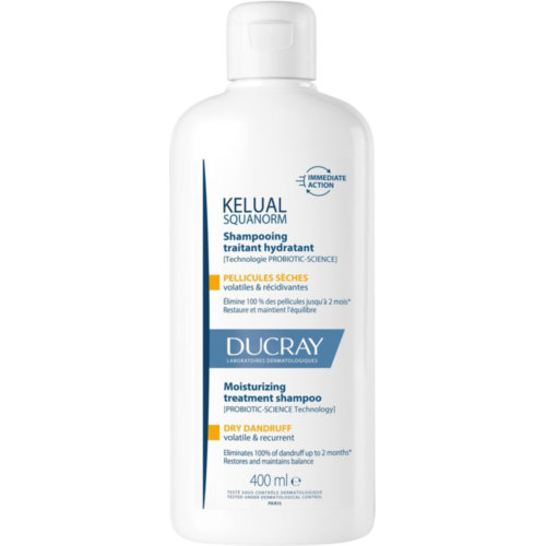 Ducray Kelual Squanorm Champú de tratamiento hidratante - Caspa seca 400 ml