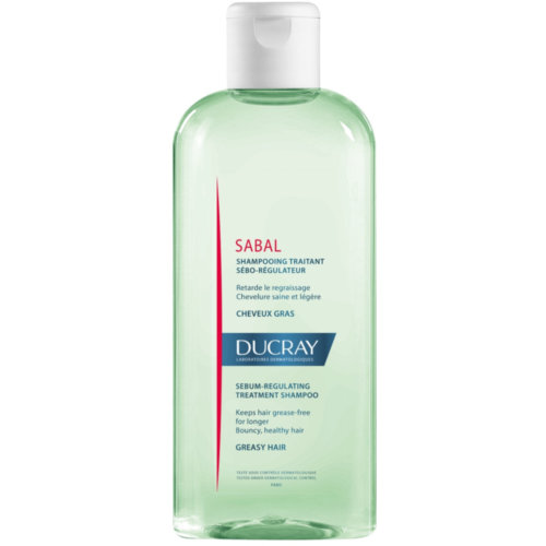Ducray Argeal Champú tratante seboabsorbente - Cabello Graso (200 ml)