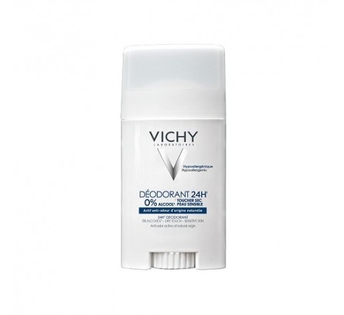 VICHY DESODORANTE 24h sin sales de aluminio - Stick (40 ml)