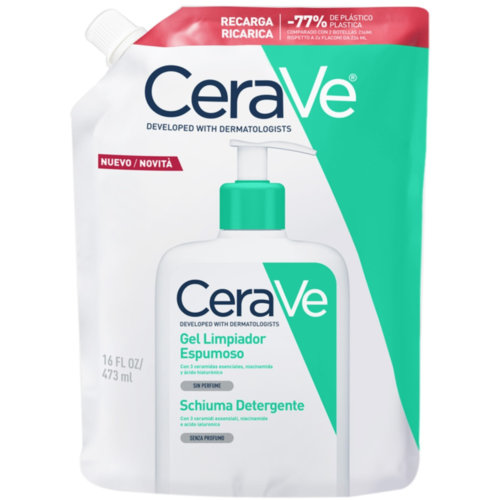 CeraVe Limpiador espumoso Recarga 473 ml 
