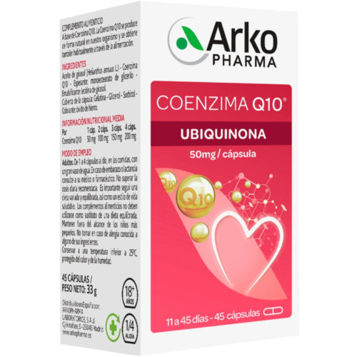 Arkovital Coenzima Q10 (45 cápsulas)