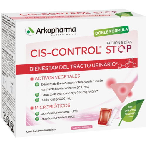 Arkopharma Cis-Control Stop (10 sobres 4 g + 5 sticks 1,5 g)