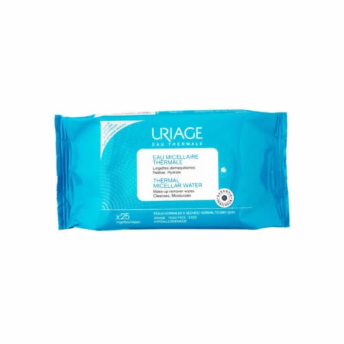 Uriage eau demaquillante pns (25 toallitas)