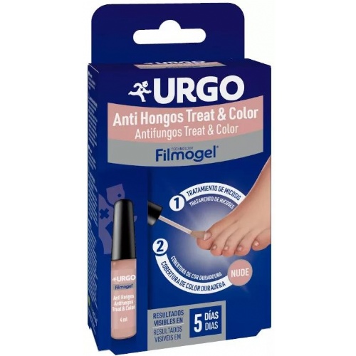 Urgo filmogel antihongos treat & color (1 frasco 4 ml)