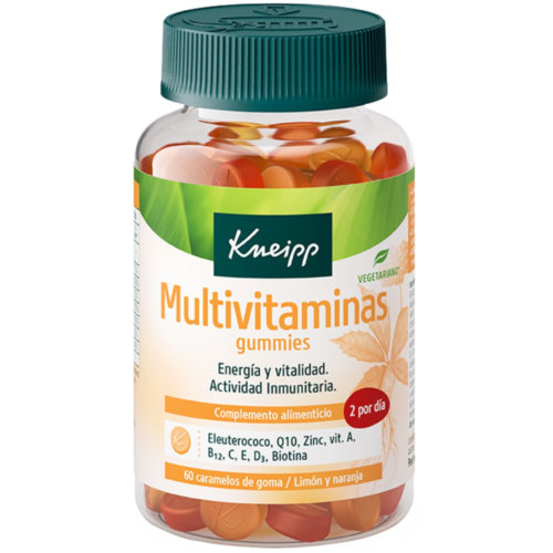 Kneipp Multivitaminas 60 gummies sabor limón y naranja