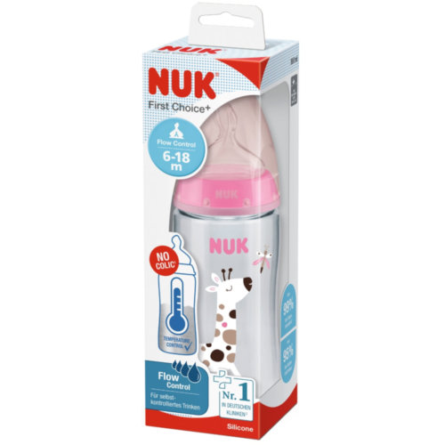 NUK Biberón Silicona FC+ PP 6 - 18 m (300 ml)