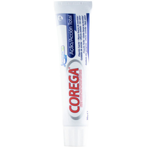 Corega Adhesivo Prótesis Dental Acción Total 3D (70 g)