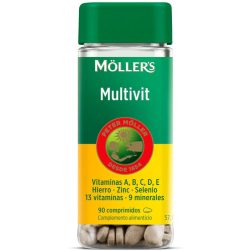 Mollers Total Multivitamínico 90 comprimidos