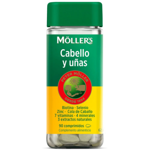 Mollers cabello y uñas 90 comprimidos
