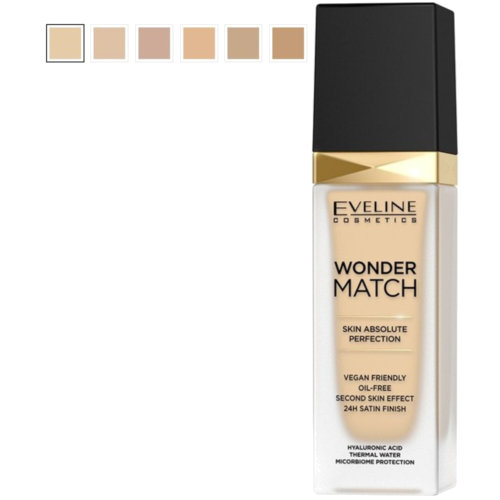Eveline Maquillaje Wonder Match 05 Light Porcelain 30ml