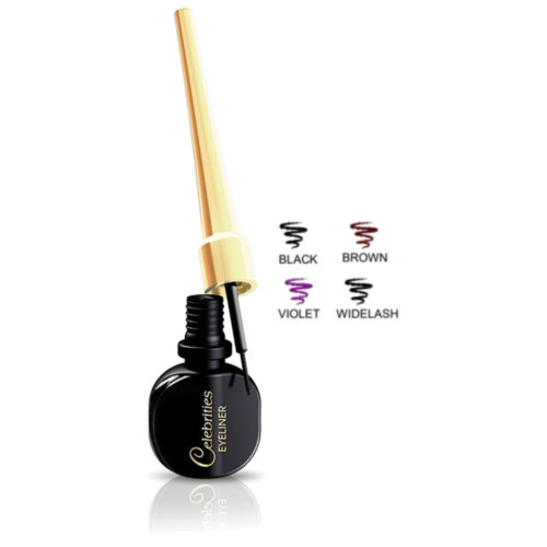 Celebrities eyeliner marron