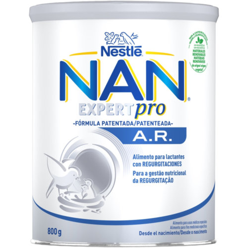 NAN AR (800 g) - Leche en polvo para Lactantes con Regurgitaciones