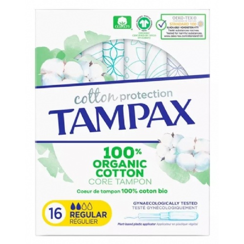 Tampax cotton protection (16 unidades regular)