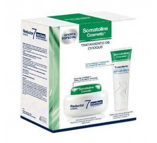 Somatoline cosmetic reductor kit - tratamiento de choque facil de usar (1 envase 400 ml + 1 envase 1