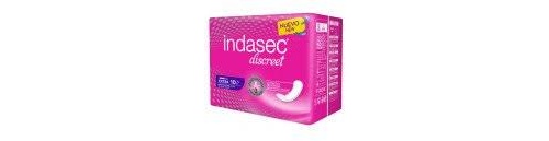 Compresa perdidas leves indasec discreet extra 10 unidades - indasec discreet