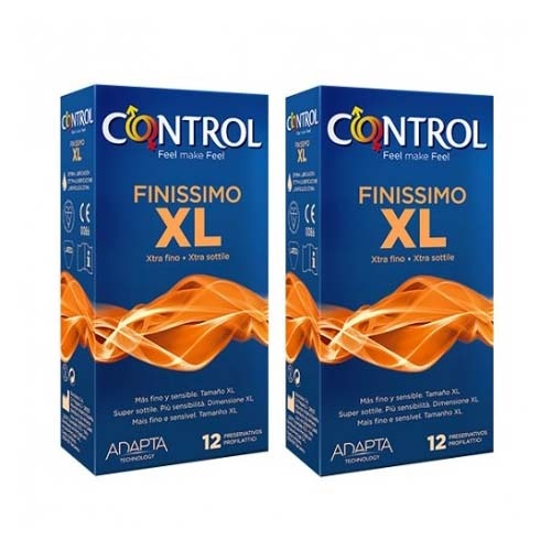 Control finissimo xl - preservativos (12 unidades + 12 unidades pack ahorro)