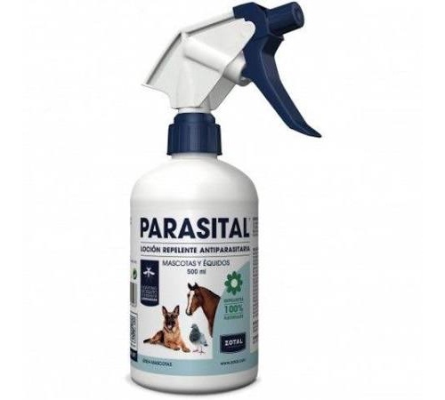 Parasital loción repelente mascotas y équidos