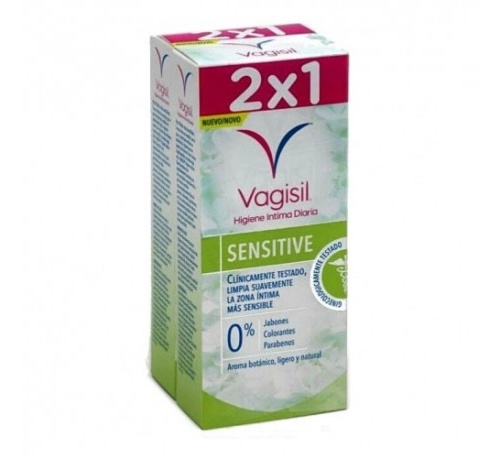 Vagisil higiene intima diaria sensitive (2 unidades 250 ml)