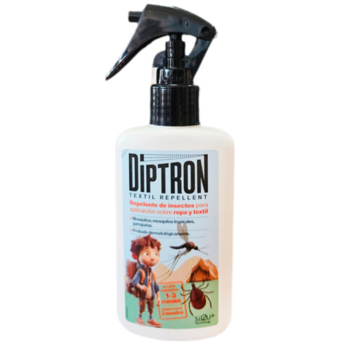 Diptron Repelente de garrapatas y mosquitos en textil 100ml