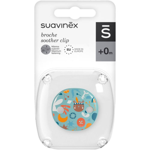 Suavinex Broche con cadena decorado 1ud