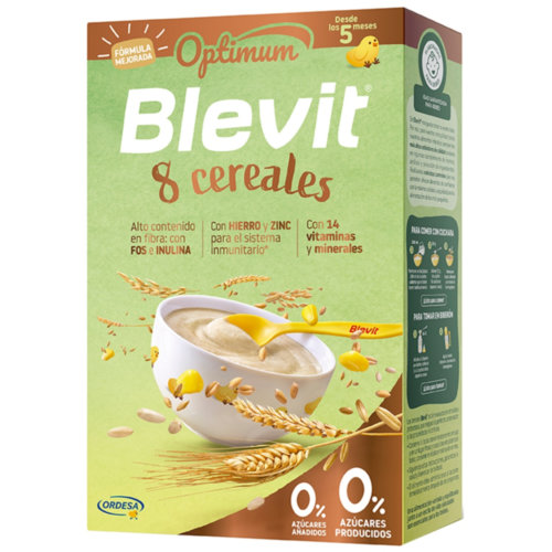 Blevit optimum 8 cereales 250 gramos