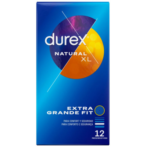 Durex Preservativos Natural XL (12 ud)