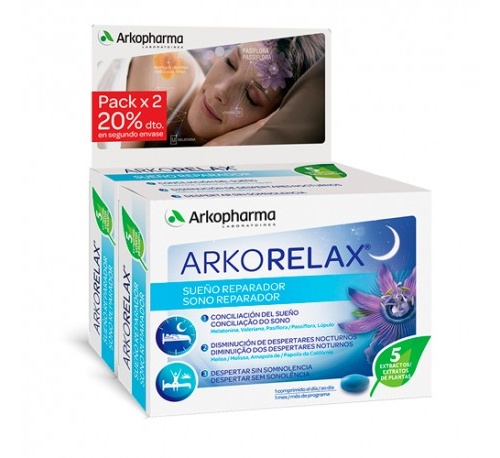 Arkorelax sueño (2 unidades 30 comprimidos pack)