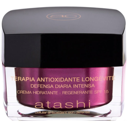 Atashi crema día antioxidante longetive hidratante regenerante SPF15 50ml