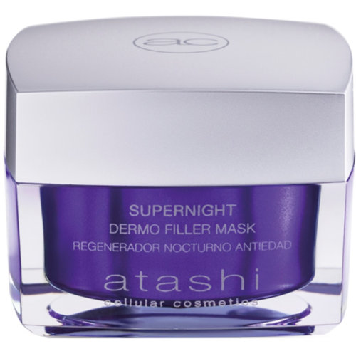 Atashi cellular cosmetics supernight dermo filler mask - regenerador nocturno antiedad (1 envase 50 