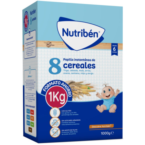 Nutriben 8 cereales (1 envase 1000 g)