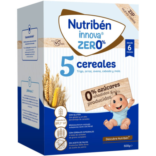 Nutriben innova 5 cereales 0% (1 envase 500 g)