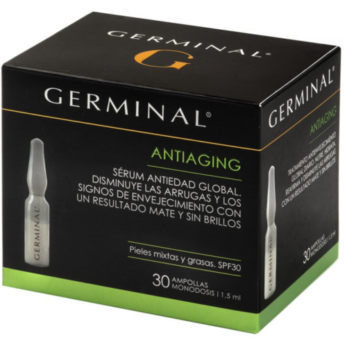 Germinal Acción Profunda Antiaging Pieles Mixtas y Grasas (30 ampollas)