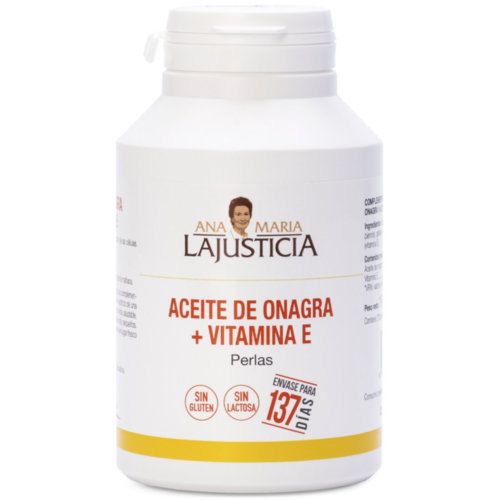 LaJusticia Aceite de Onagra y Vitamia E (275 perlas)