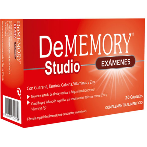 DeMemory Studio Exámenes 20 cápsulas