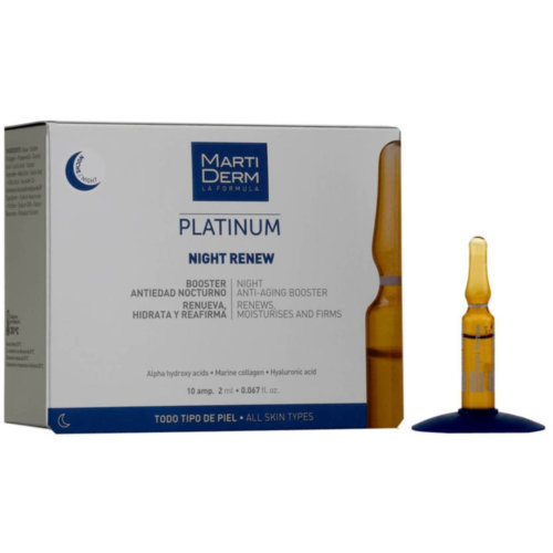 Martiderm Platinum Night Renew (10 ampollas)