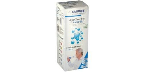Aerochamber plus flow-vu - camara de inhalacion (adulto 1 u)