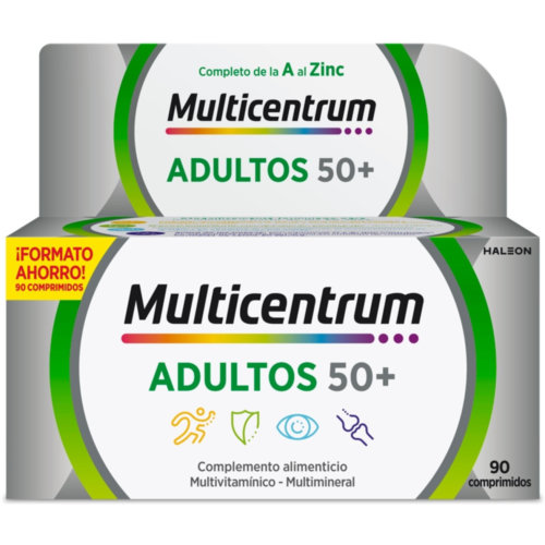 MULTICENTRUM SELECT 50+ 90 COMPRIMIDOS