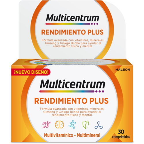 Multicentrum Plus Ginseng y Ginkgo 
