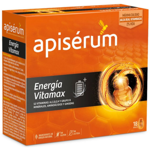 Apisérum Energía Vitamax (18 viales bebibles)